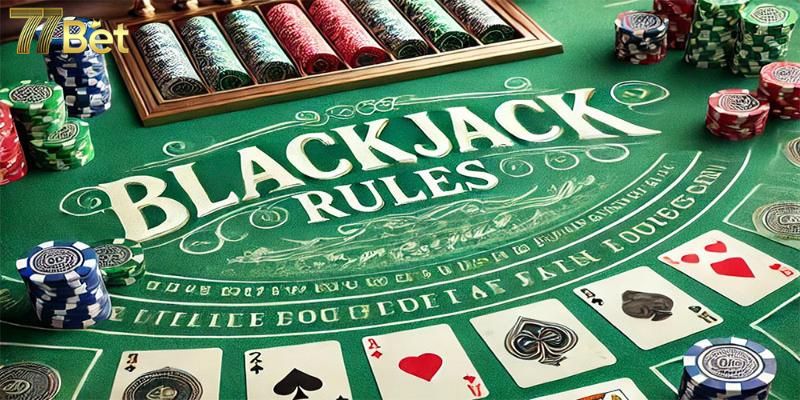 Blackjack là game bài huyền thoại của sòng bạc 77Bet